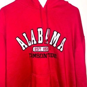Read Alabama Crimson Tide hoodie with White writing